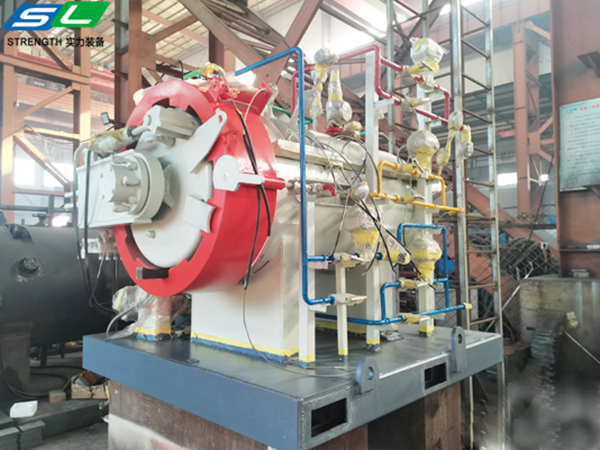 北京客戶來我司考察新材料反應(yīng)釜